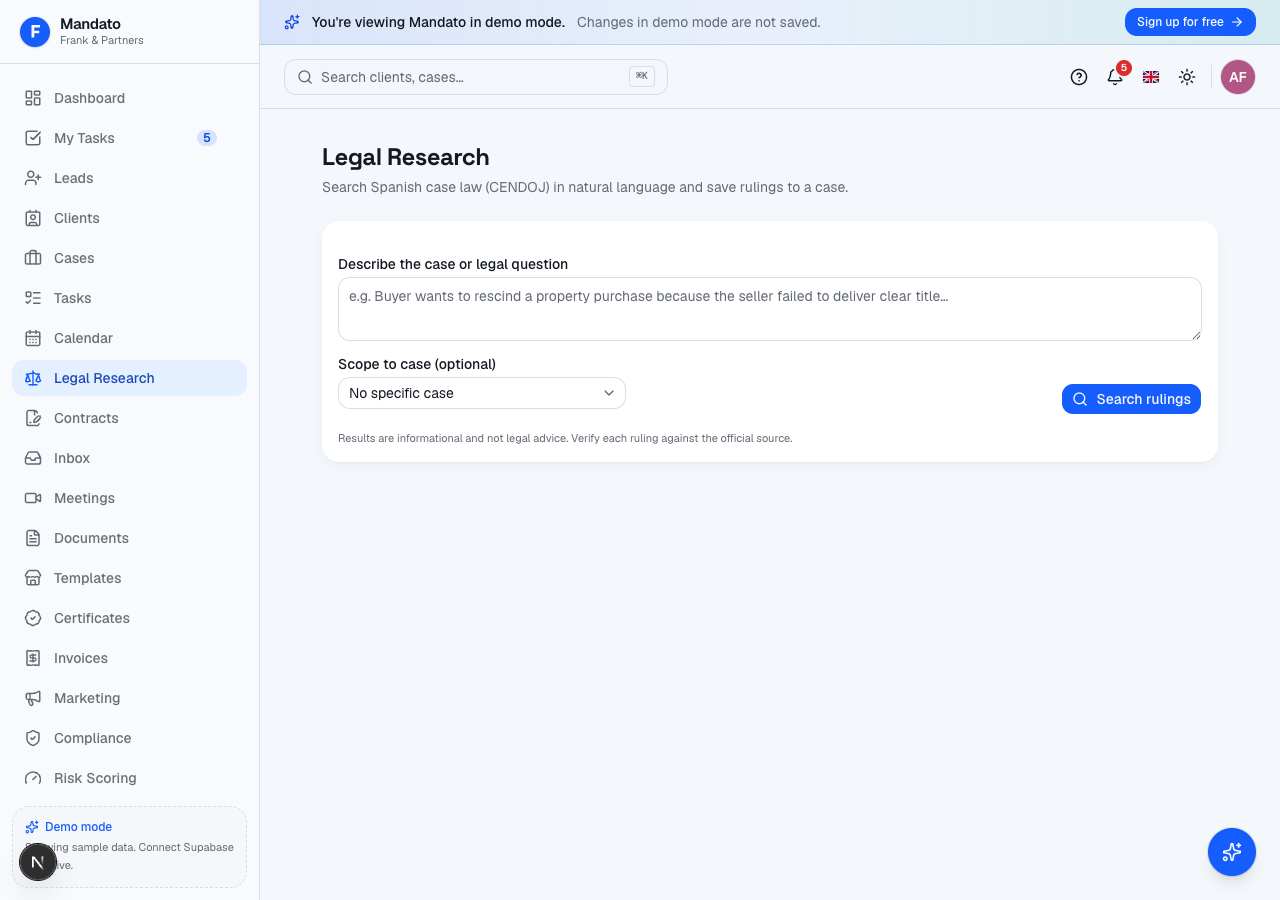 Legal Research